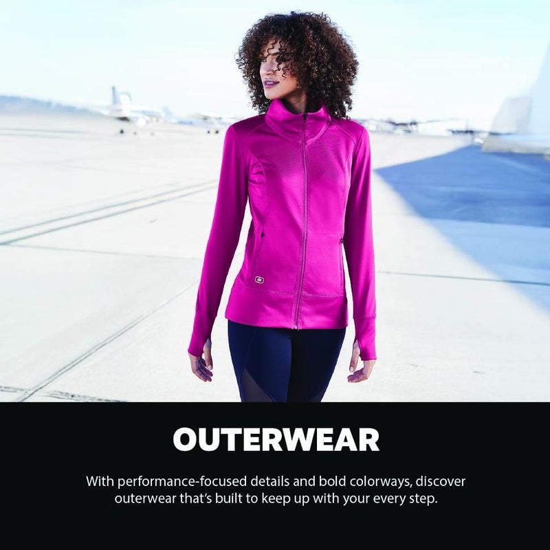 Ogio Women's Connection Anorak | Water Resistant Softshell Jacket, Hooded Pullover for Golf, Work & Casual Wear - Image 5